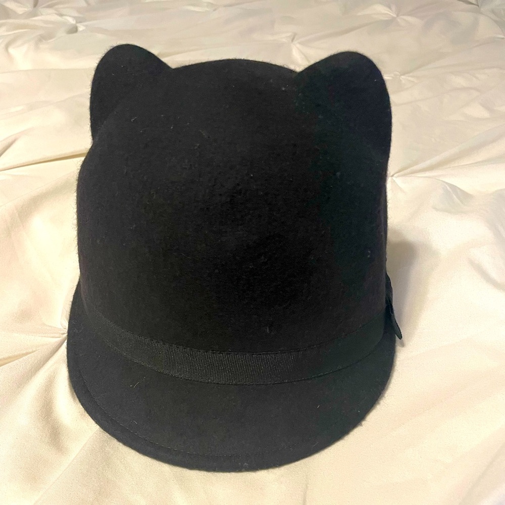 Kids Wool Hat w/Cat Ears